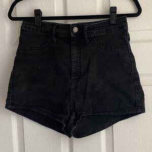 Wild Fable Highest Rise Shorts Black Women's Denim Shorts